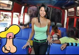 CULIONEROS – Young Colombian Babe Boards A Bus & Gets Fucked